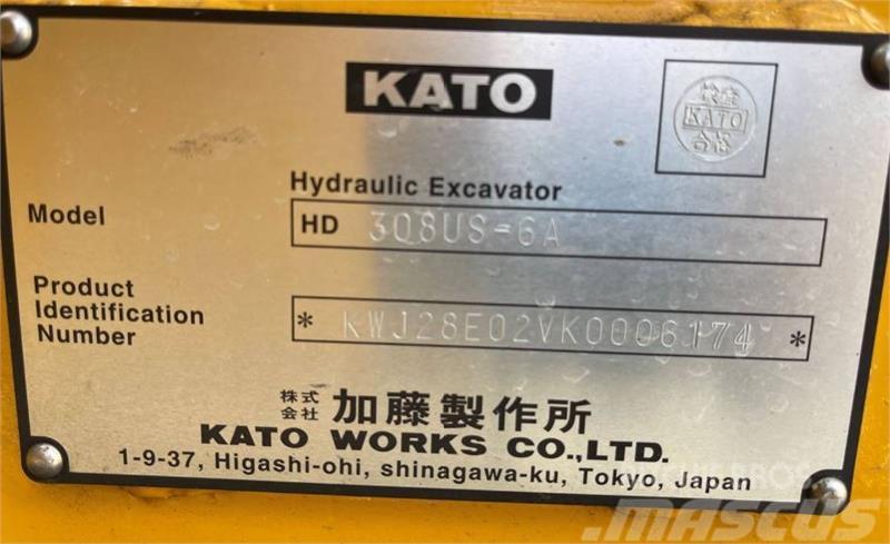 Kato HD308US-6A Mini kotrók < 7t