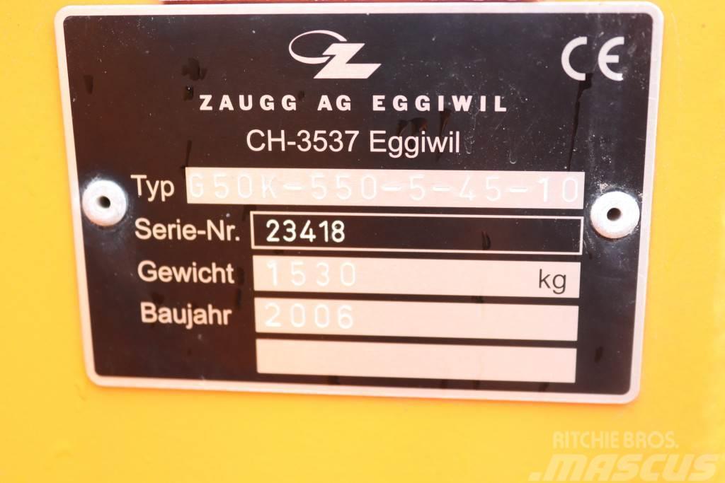  Zaugg G50K-550-5-45-10 Schneepflug 5,50m breit Egyéb