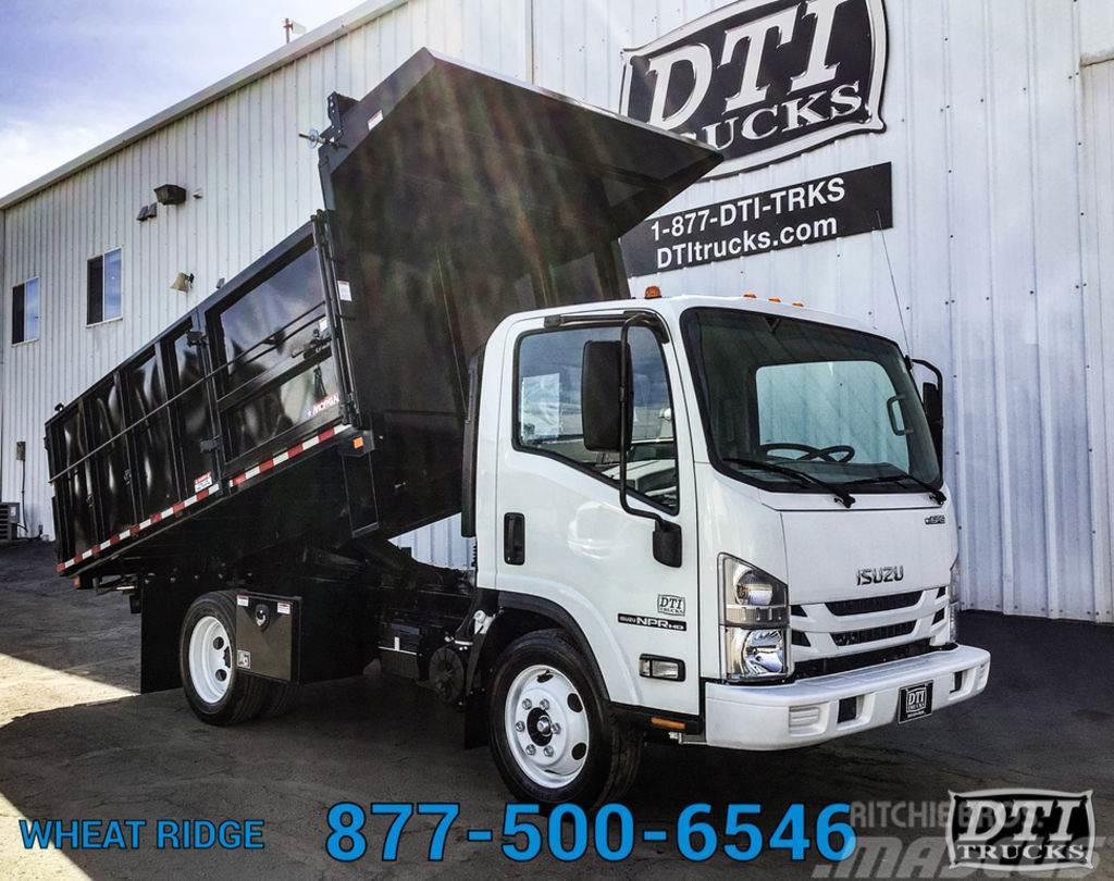 Isuzu NPR HD 12'L Dump Truck, Gas, Auto Billenő teherautók