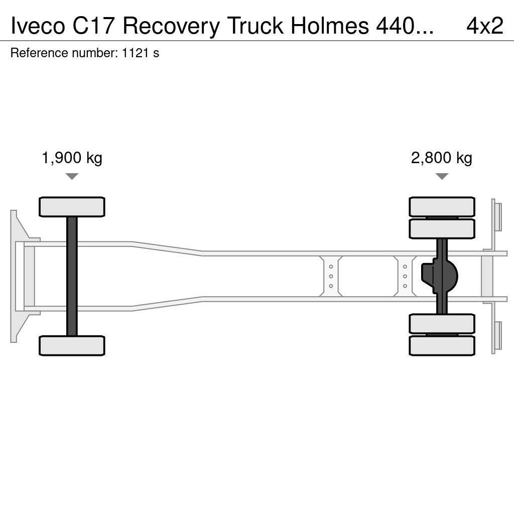 Iveco C17 Recovery Truck Holmes 440SL Good Condition Műszaki mentők