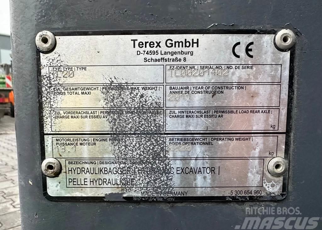 Terex TC20 Mini kotrók < 7t
