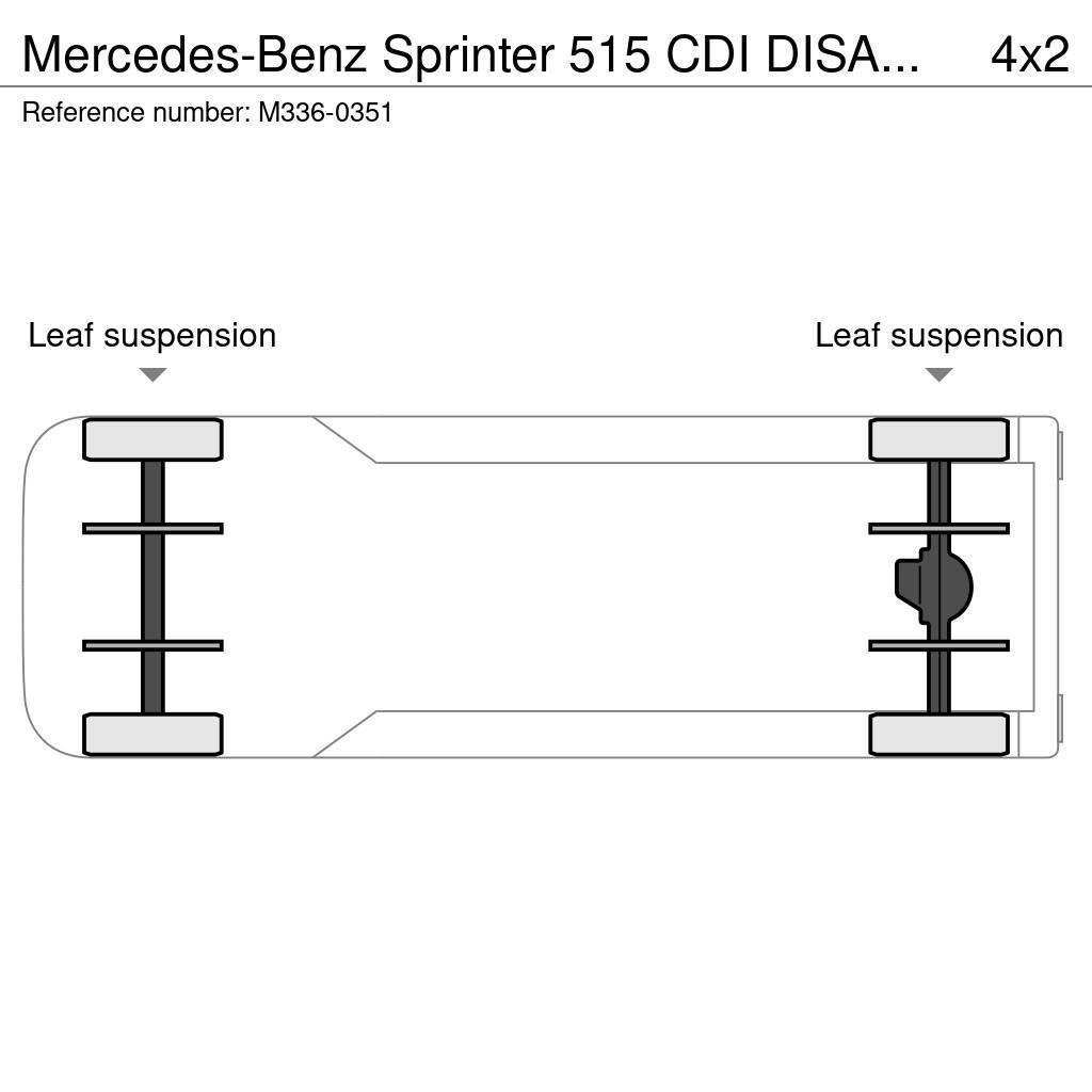 Mercedes-Benz Sprinter 515 CDI DISABLED RAMP Mini buszok