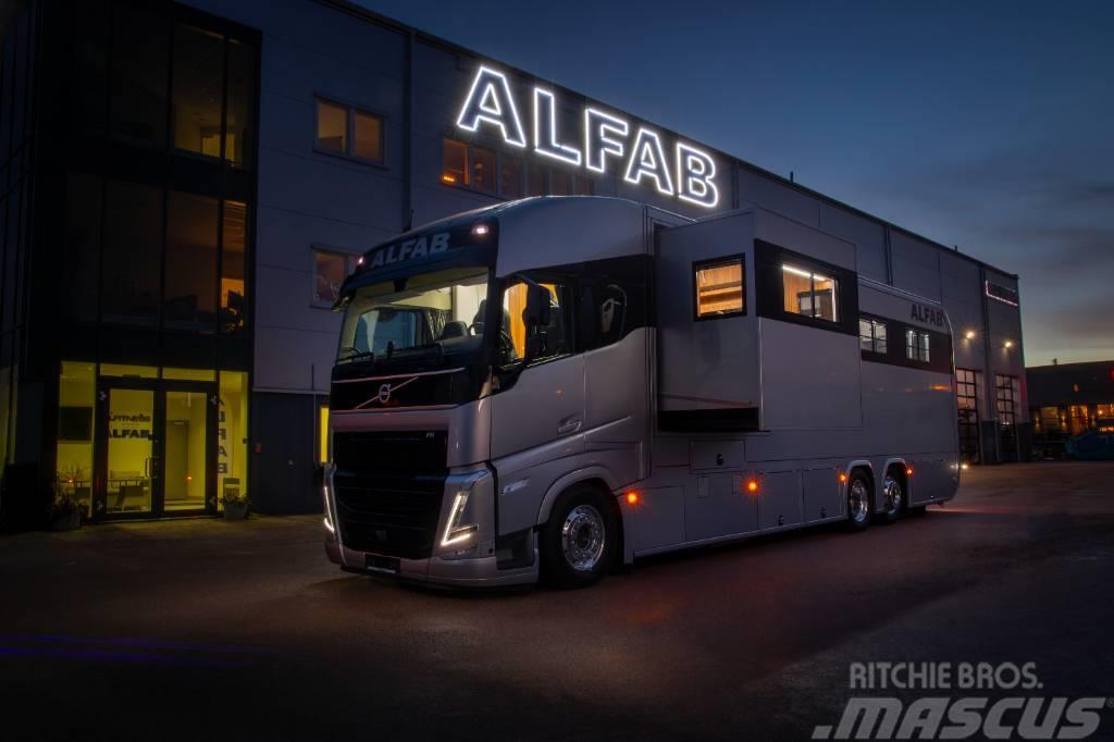 Volvo FH500 ALFAB Limited Edition hästlastbil Állatszállító teherautók