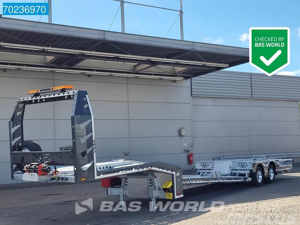  Vega 2 axles NEW! 3m Extendable Truck-Transporter Járműszállító félpótkocsik