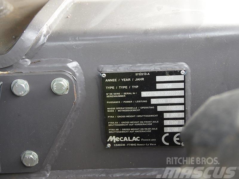 Mecalac 7MWR Gumikerekes kotrók