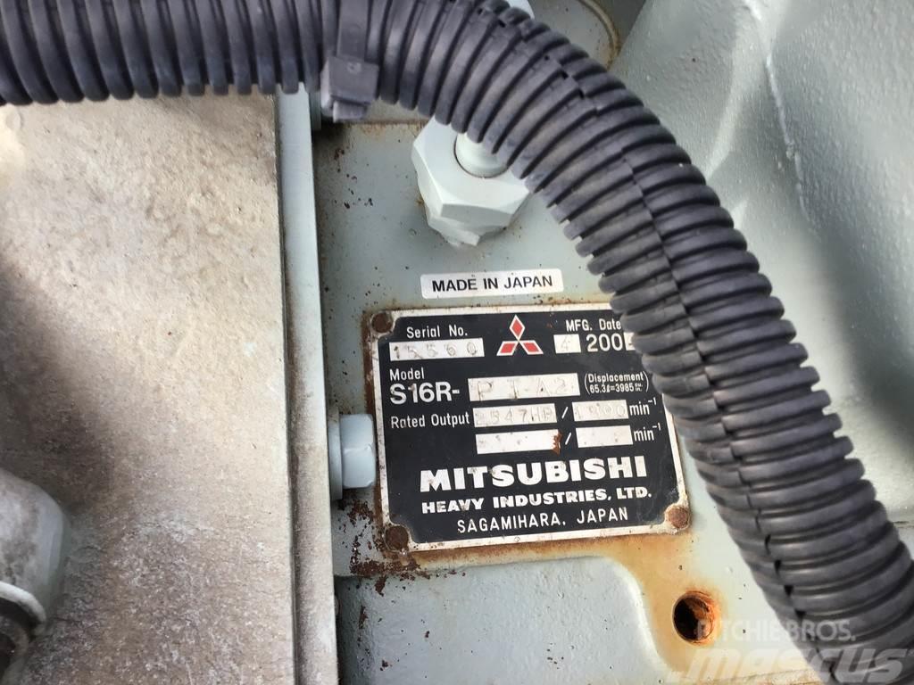 Mitsubishi S16R-PTA2 GENERATOR 2256 KVA USED Dízel áramfejlesztők