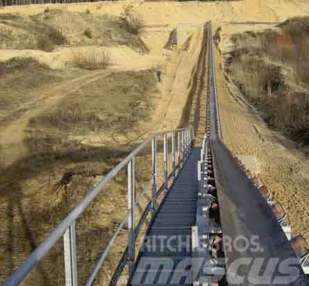  470 m conveyor belt system Landbandanlage Konvejorok