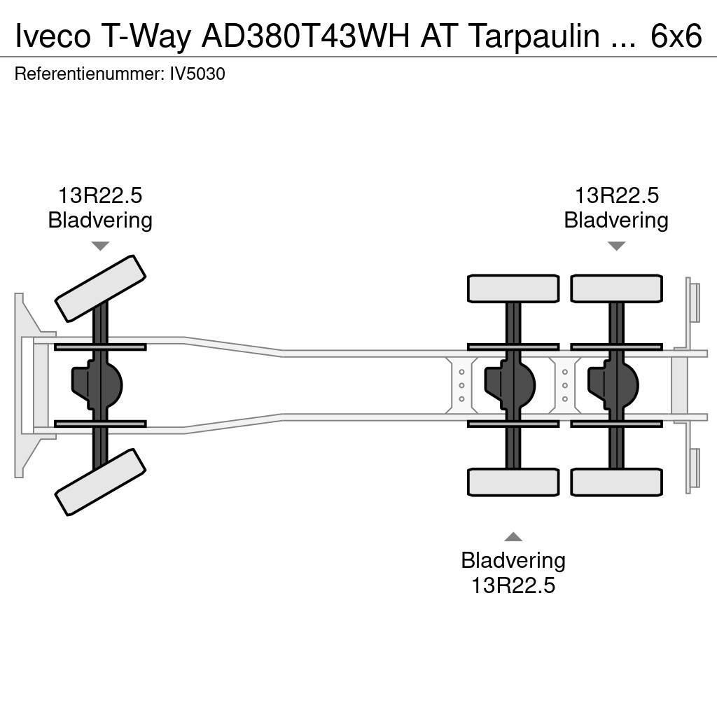 Iveco T-Way AD380T43WH AT Tarpaulin / Canvas Box Truck ( Elhúzható ponyvás