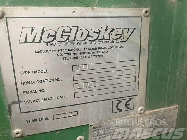 McCloskey J40 Mobil törőgépek