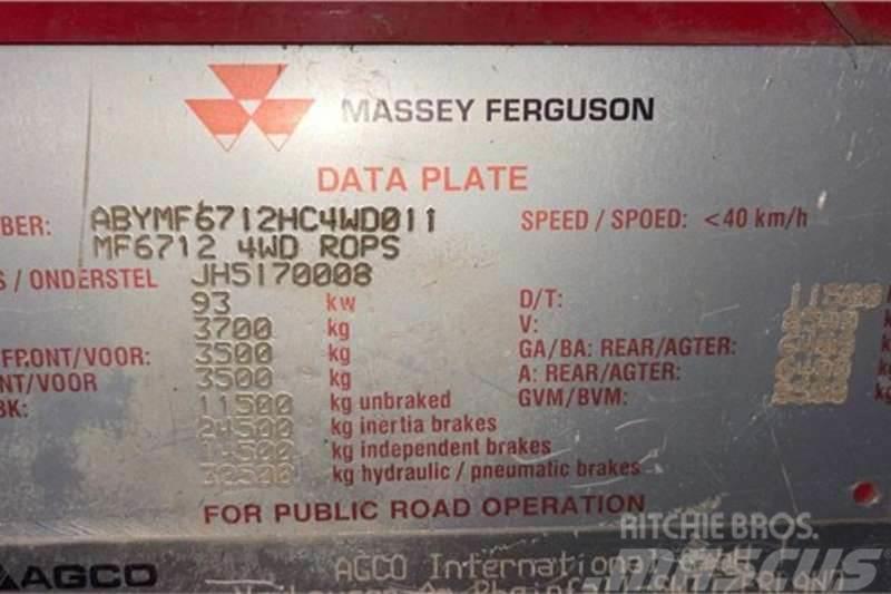 Massey Ferguson 6712 Traktorok