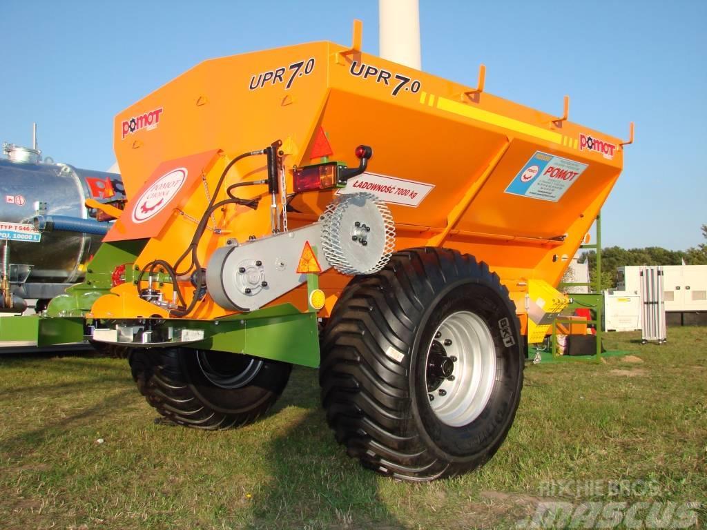 Pomot UPR 7 T fertilizer and lime spreader Műtrágyaszórók