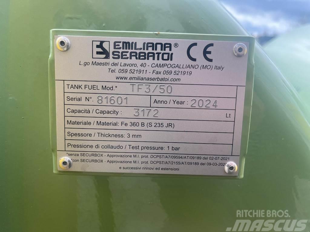 Emiliana Serbatoi TF3/50 3000Ltr. Kistehergépjárművek