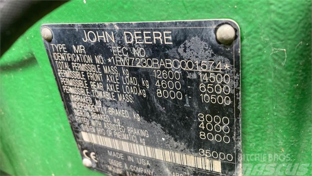 John Deere 7230R Traktorok