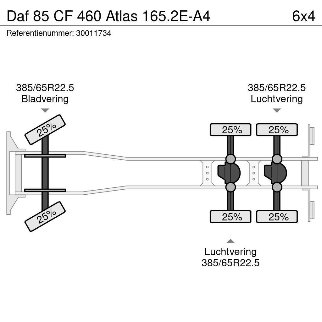 DAF 85 CF 460 Atlas 165.2E-A4 Darus teherautók