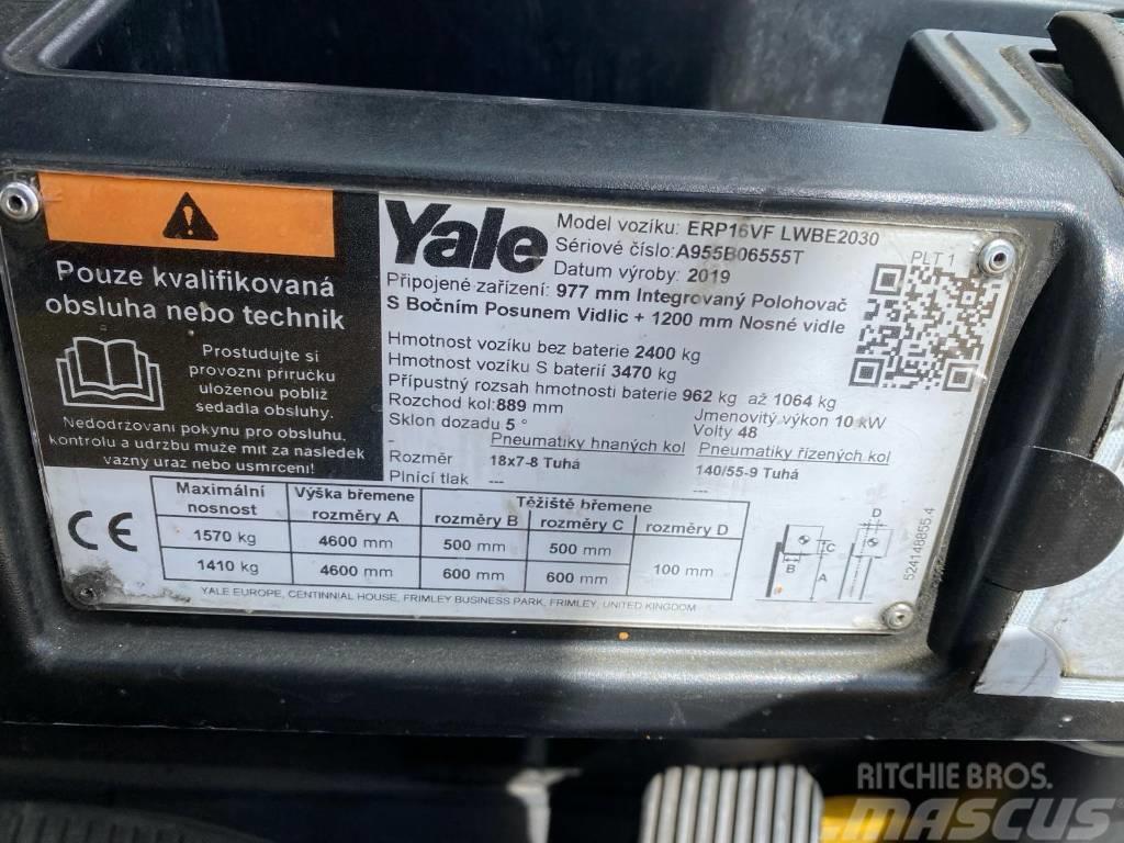 Yale ERP16VFLWB Elektromos targoncák