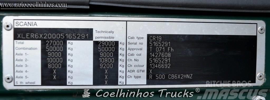 Scania R 500 Konténer keretes / Konténeres teherautók