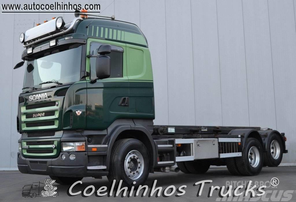 Scania R 500 Konténer keretes / Konténeres teherautók