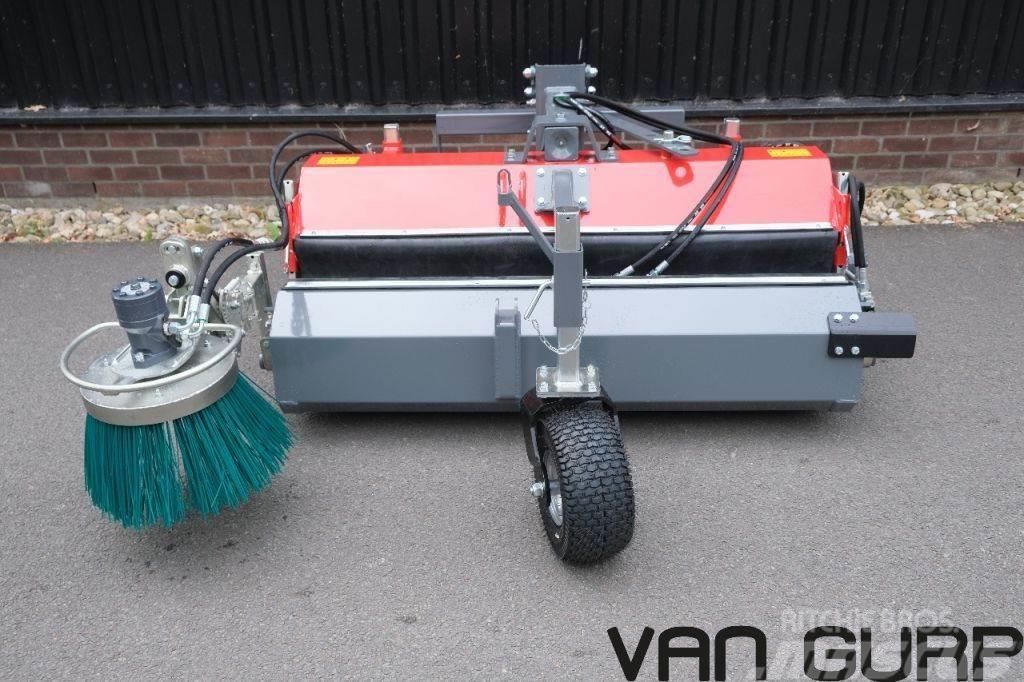 Weidemann Veegmachine met hydraulische opvangbak en zijborst Úttakarító gépek