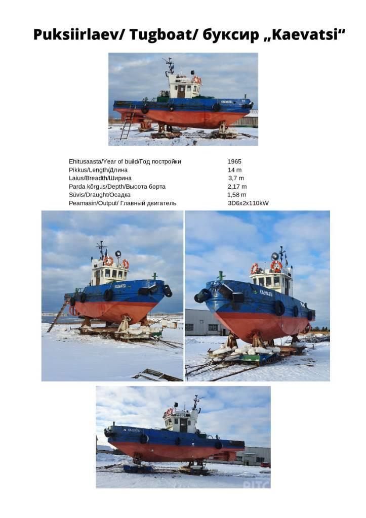  Tugboat Kaevatsi munkacsónakok/uszályok