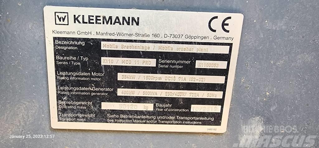 Kleemann MCO 11 PRO Törőgépek