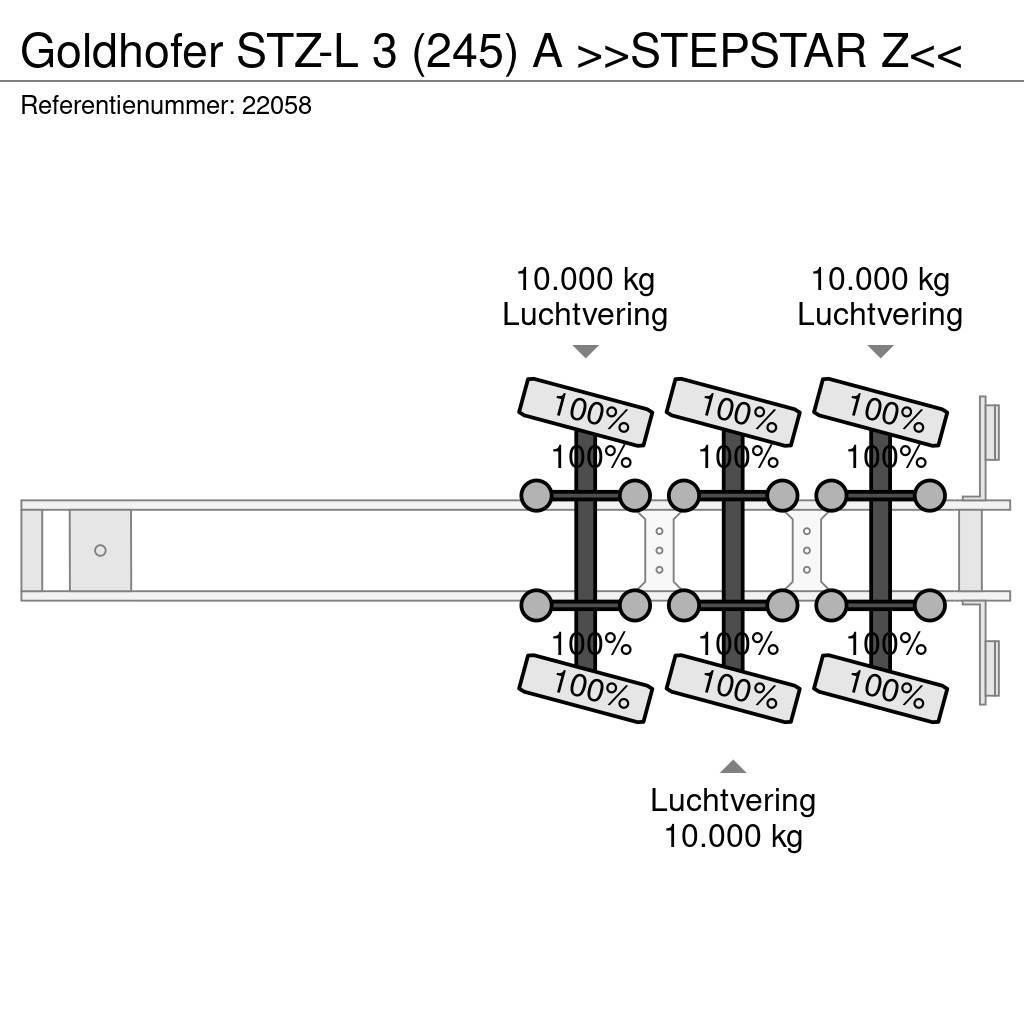 Goldhofer STZ-L 3 (245) A >>STEPSTAR Z<< Mélybölcsős félpótkocsik