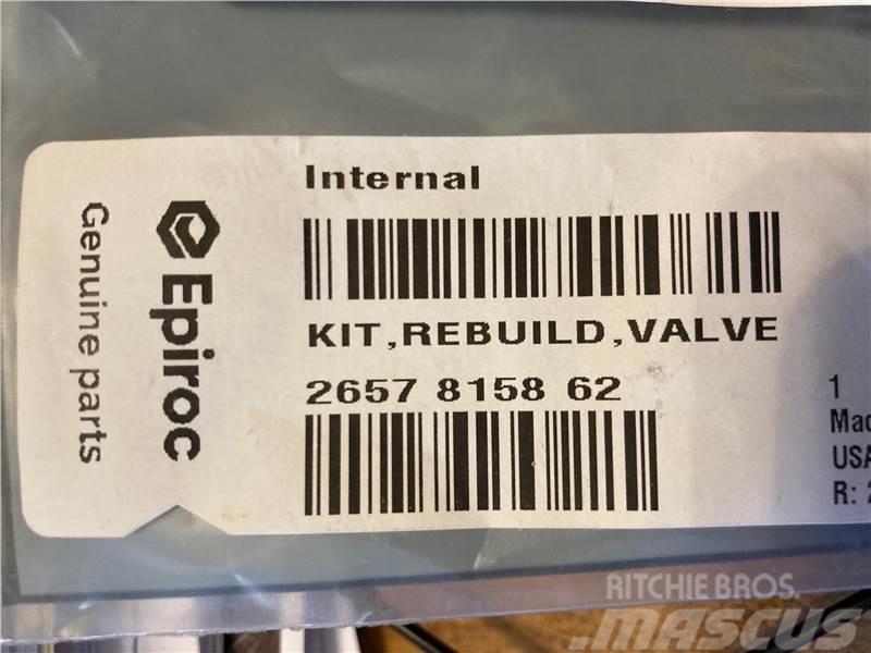 Epiroc (Atlas Copco) Valve Rebuild Kit - 57815862 Fúró berendezés, tartozékok és alkatrészek
