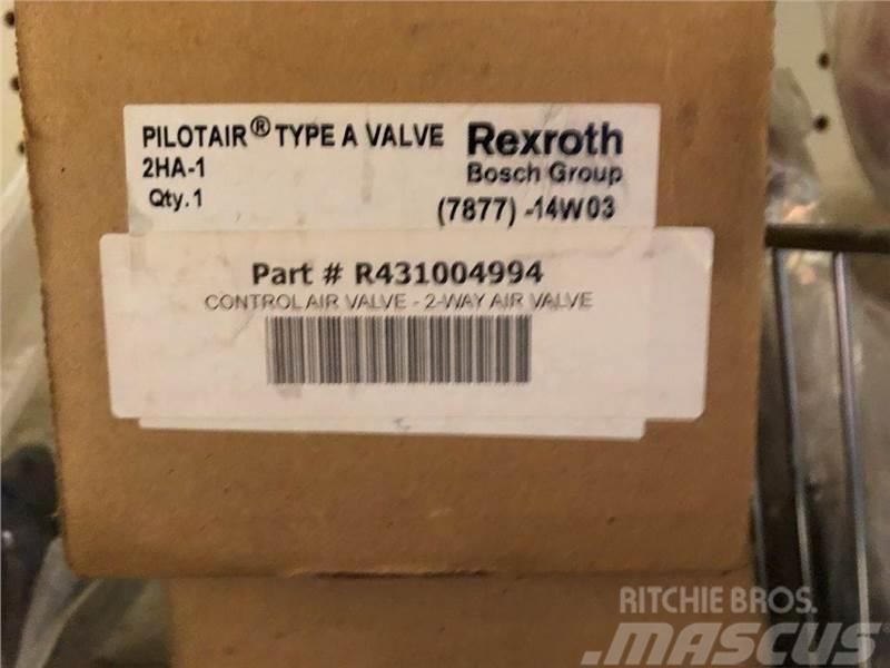 Rexroth Control Air Valve Type 2HA-1- R431004994 Egyéb alkatrészek