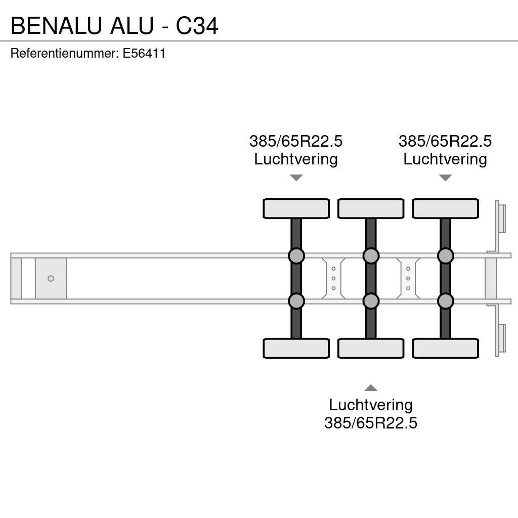 Benalu ALU - C34 Billenő félpótkocsik