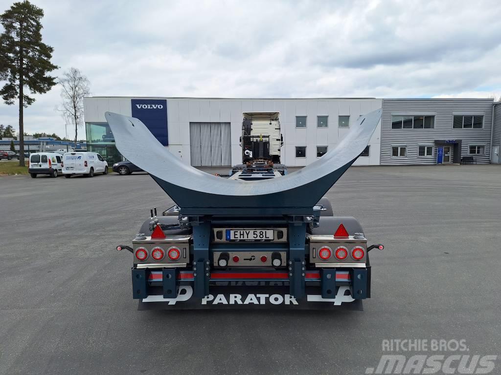 Parator 3-axl Lastväxlarsläp med tipp Multiliftes