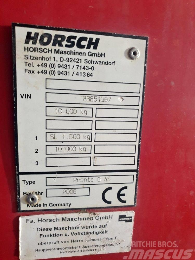 Horsch Horsch Pronto 6 AS s PPF + Horsch Maistro 8 RC Sorvetőgép
