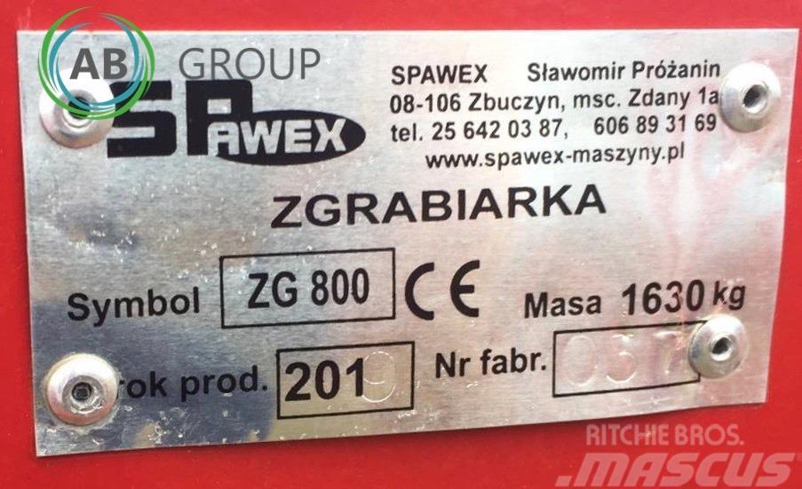 Spawex KREISELSCHWADER TAJFUN ZG-800 / ROTORY RAKE Rendkészítő