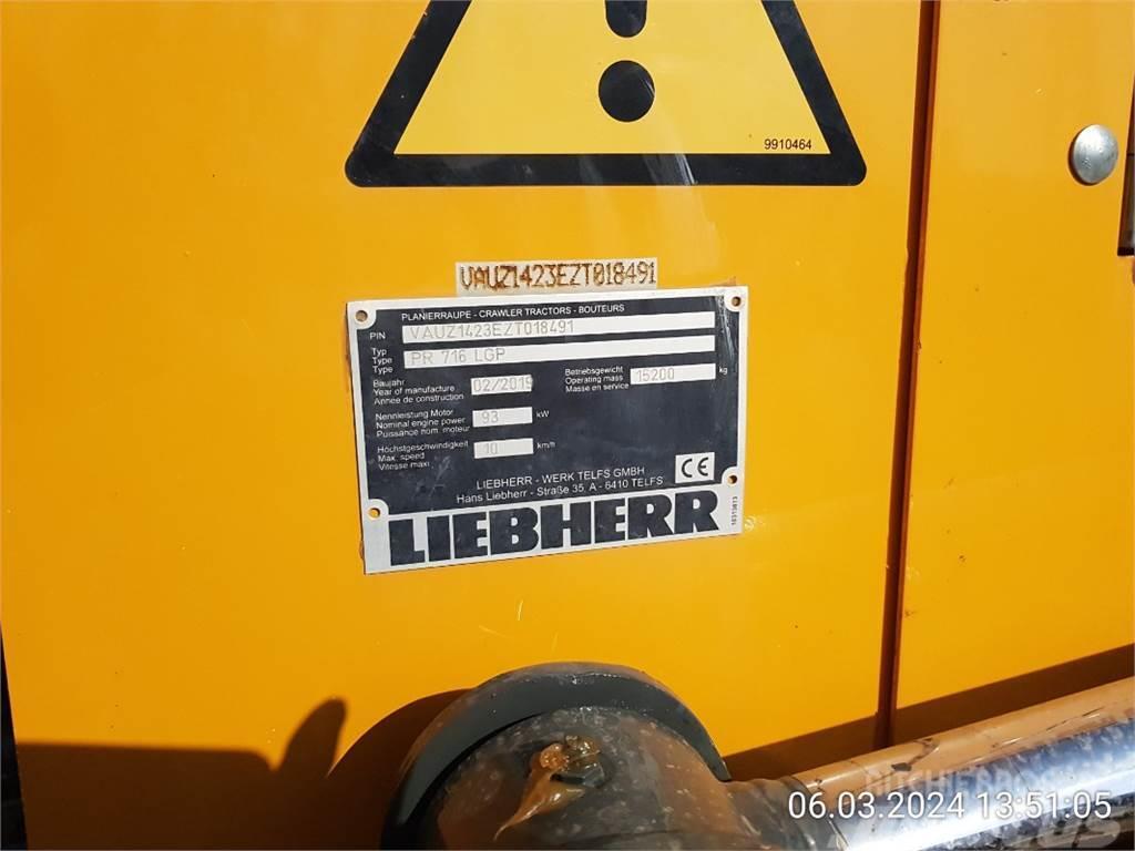 Liebherr PR716 LGP lánctalpas dózerek