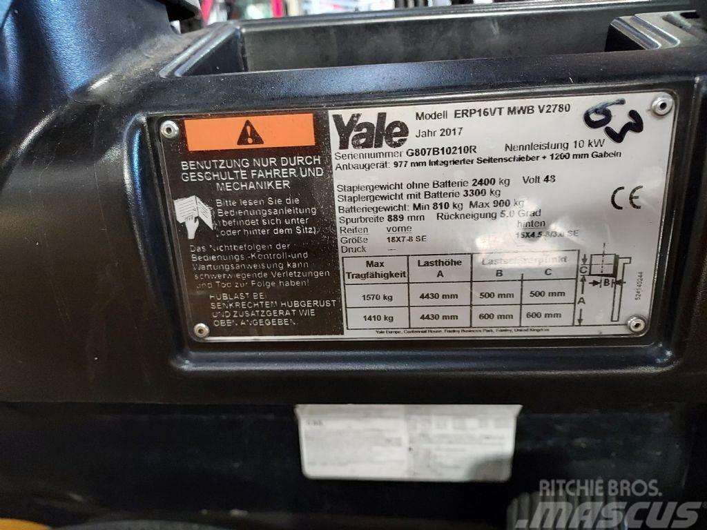 Yale ERP 16VT Elektromos targoncák