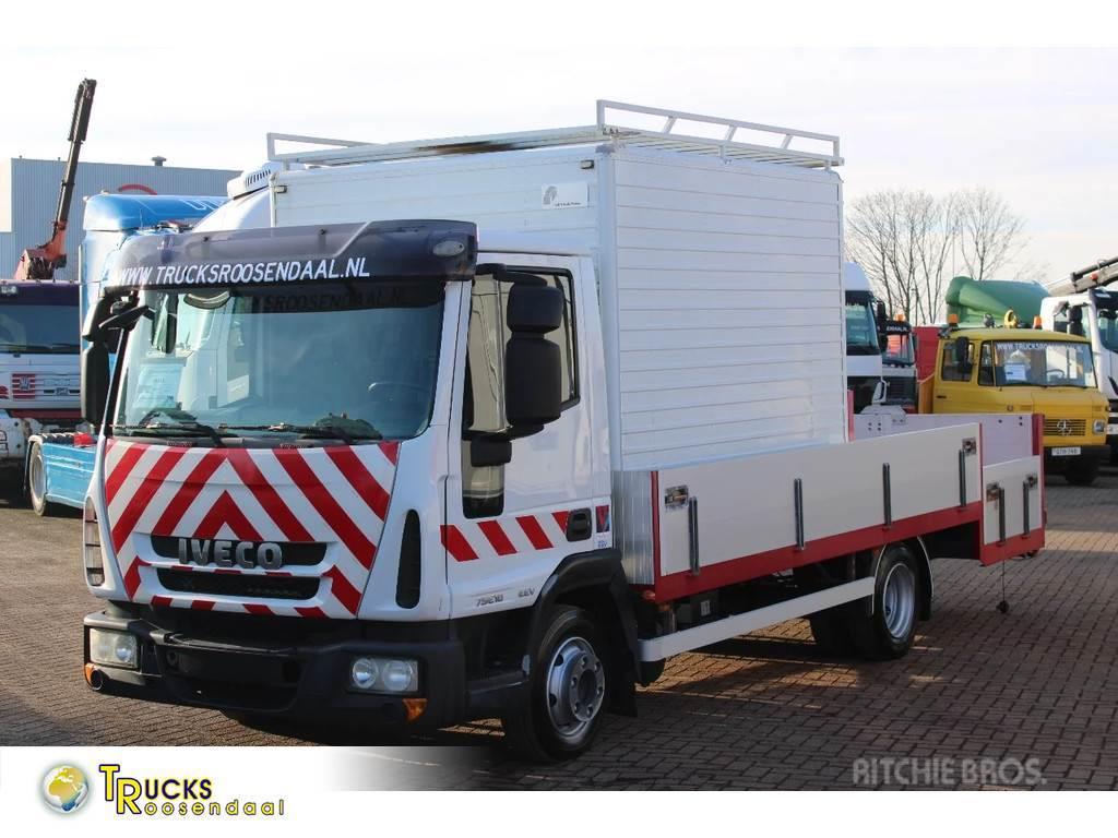 Iveco Eurocargo 75e18 + EURO 5 eev + manual + BE apk 07- Dobozos teherautók