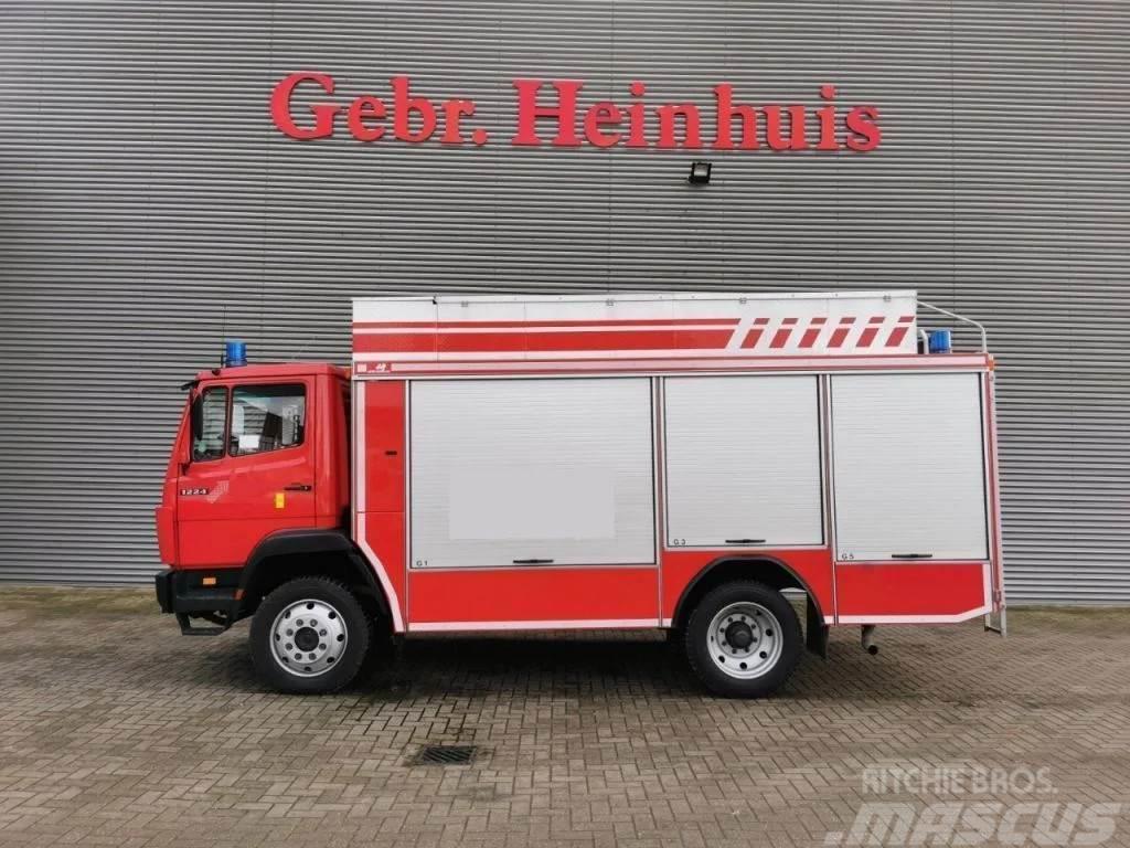 Mercedes-Benz 1224 AF Ecoliner 4x4 - Feuerwehr - Expeditions Fah Tűzoltó