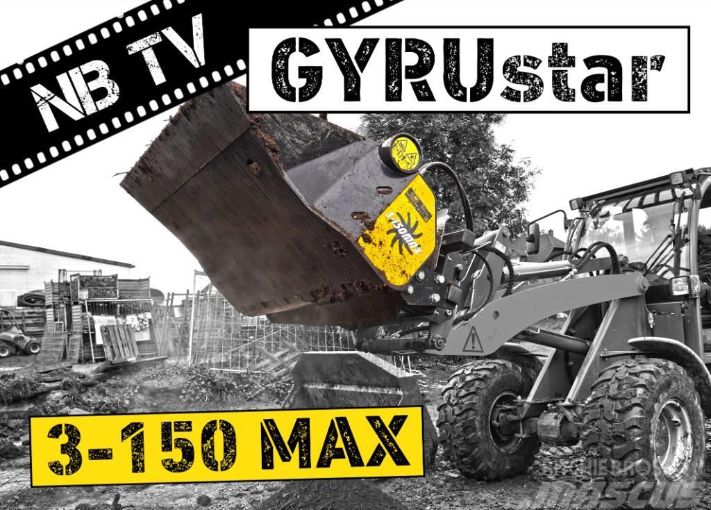Gyru-Star 3-150MAX | Sieblöffel Radlader & Bagger Rotátoros törőkanalak