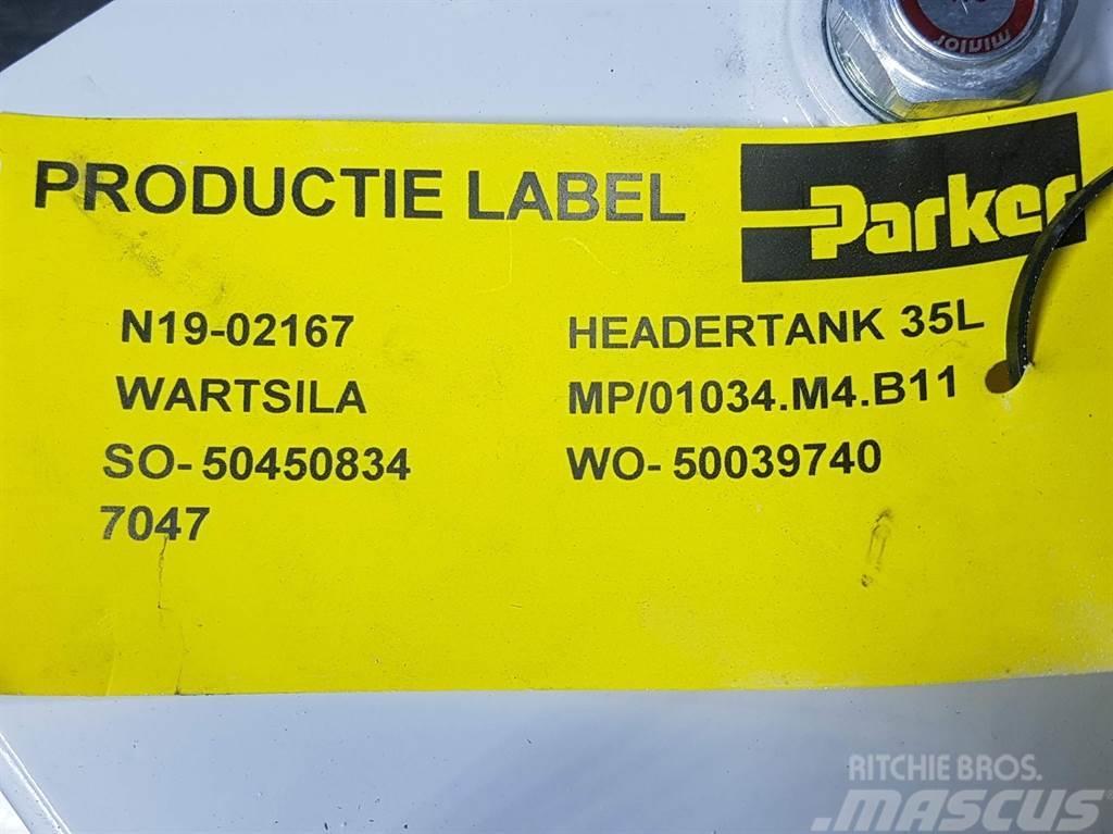 Parker - Headertank 35L - Tank/Behälter/Reservoir Hidraulika