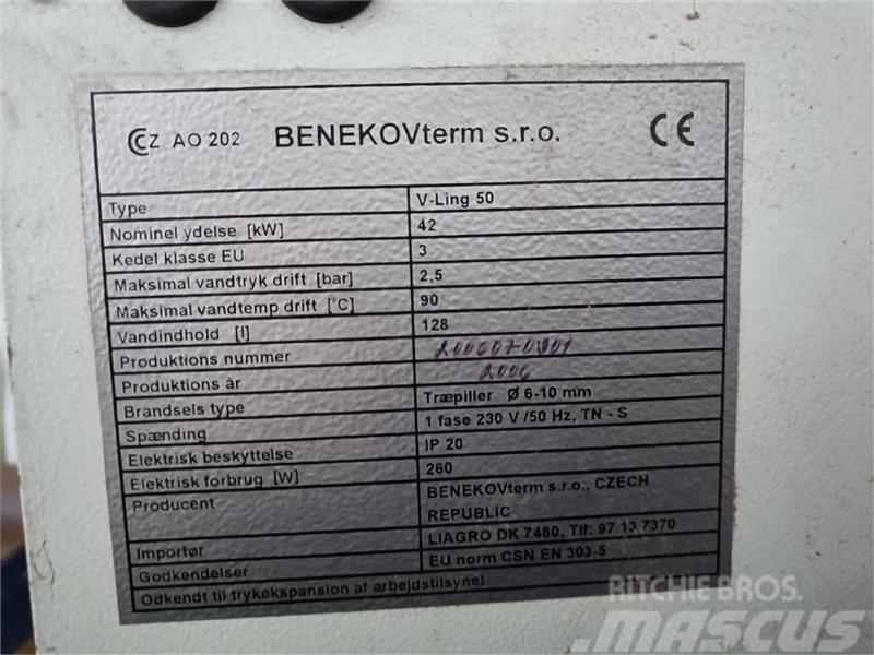  Benekov  Ling 50 med skorsten Biomassza kazánok/kemencék