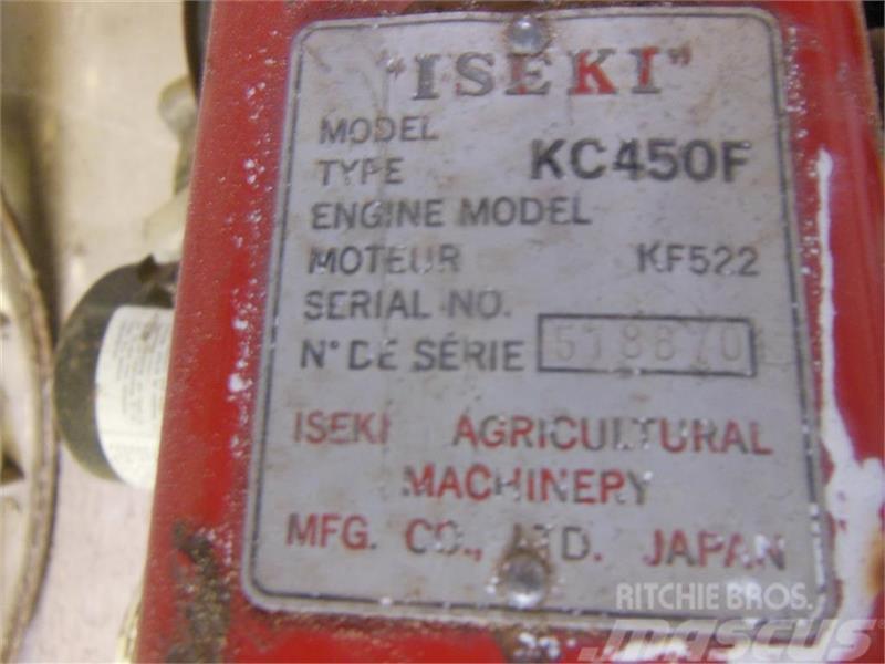 Iseki KF522 med kost Kompakt traktorok