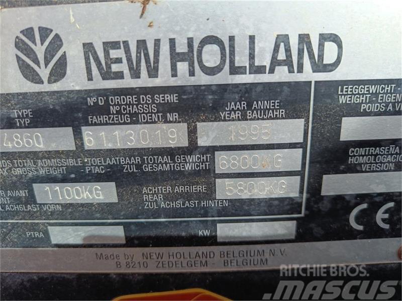 New Holland 4860 S MINI BIGBALLEPRESSER Szögletes bálázók