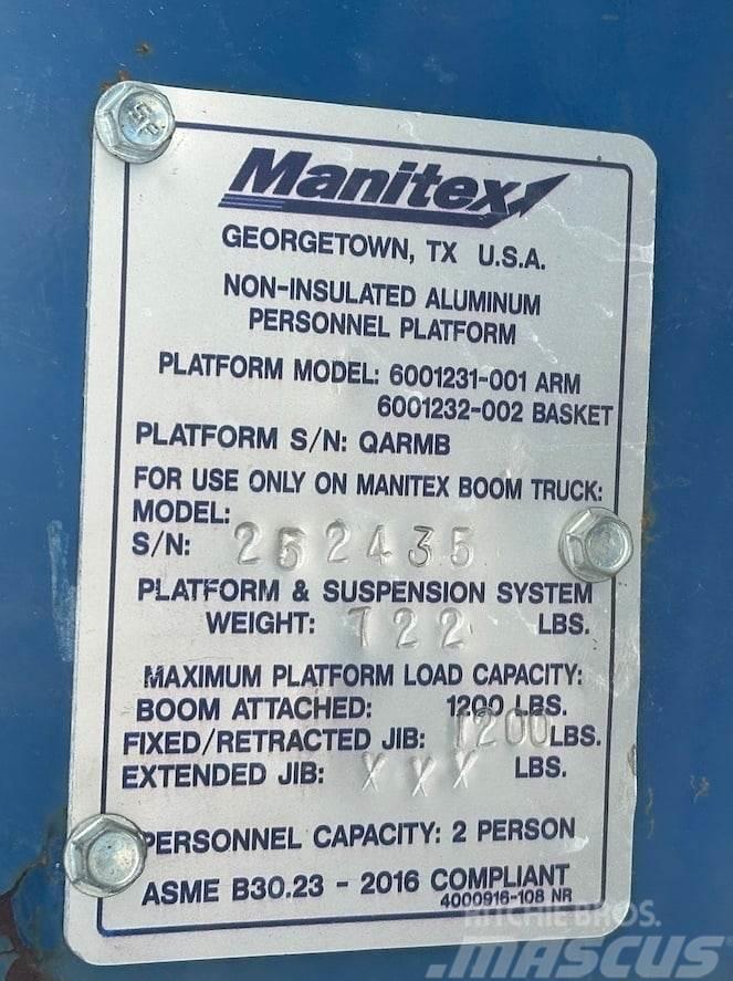 Manitex 6001232-002 | 6001231-001 Daru tertozékok és felszerelések