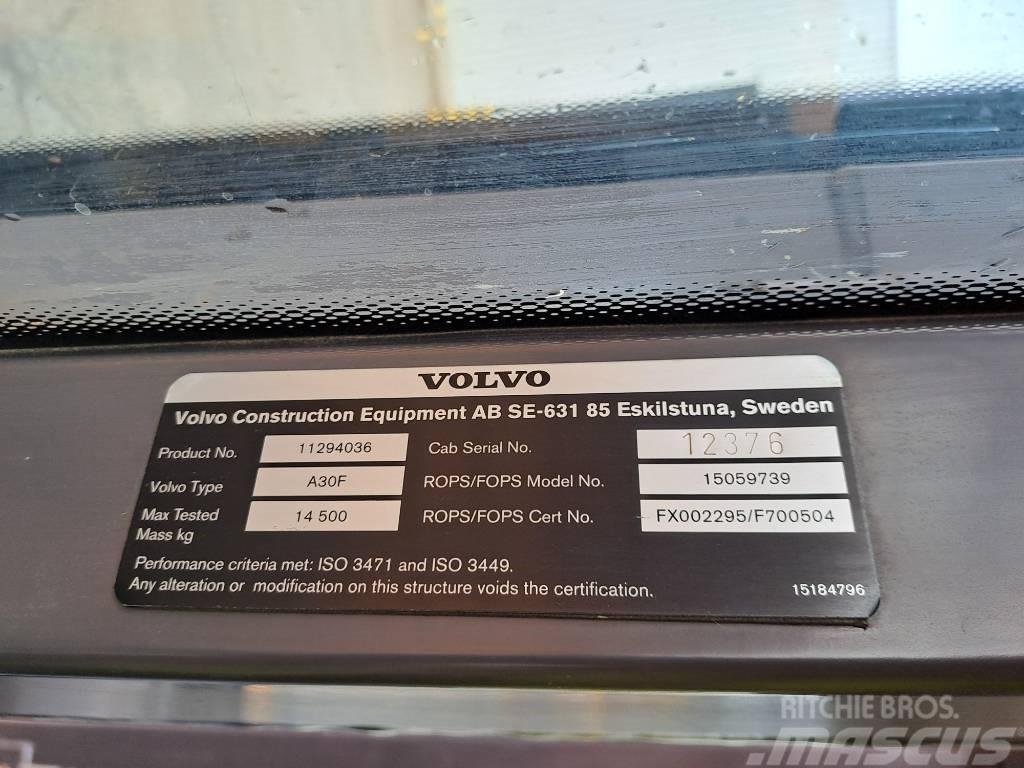 Volvo A 30 F Csuklósdömperek