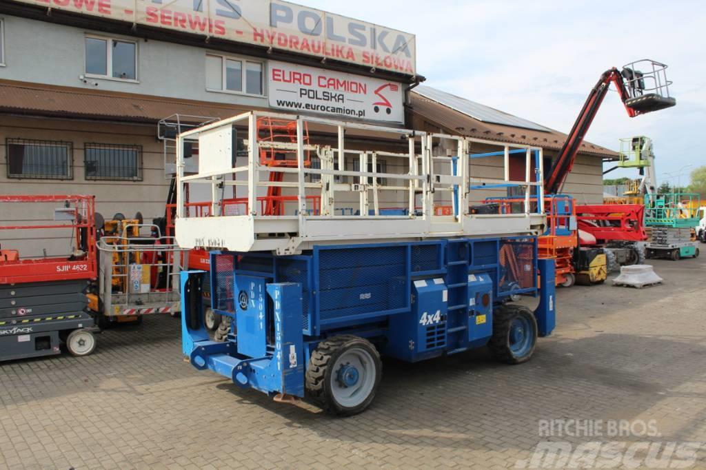 Genie GS 4390 -15 m scissor lift diesel 4x4 Haulotte JLG Ollós emelők