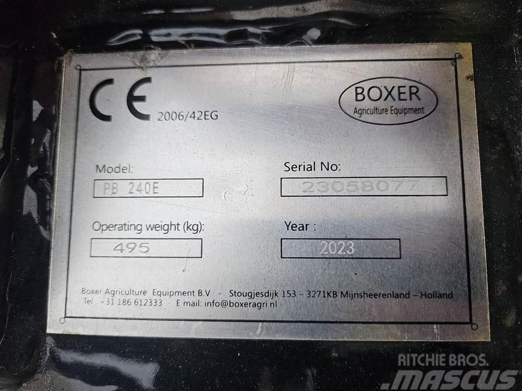 Boxer PB240E - Silage grab/Greifschaufel/Uitkuilbak Állat etetők, itatók