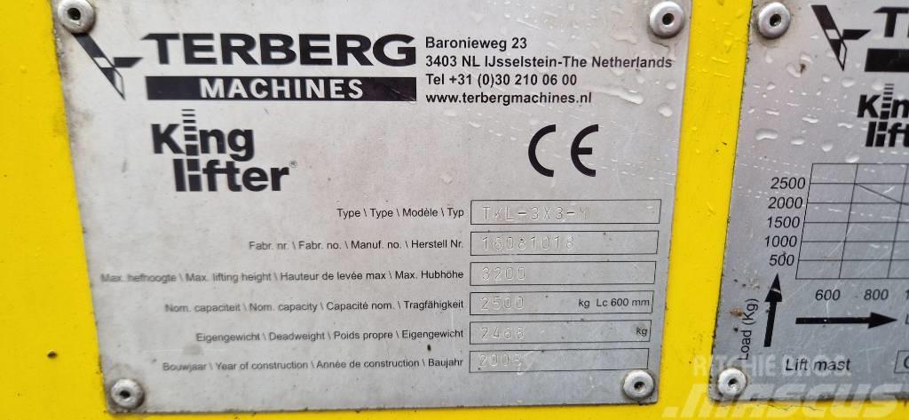 Terberg tkl 3x3 m Teherautóra szerelt targonca