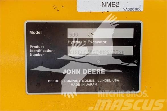 John Deere 50G Mini kotrók < 7t