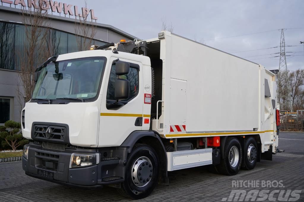 Renault D26 6×2 E6 / SEMAT / 2018 garbage truck Hulladék szállítók