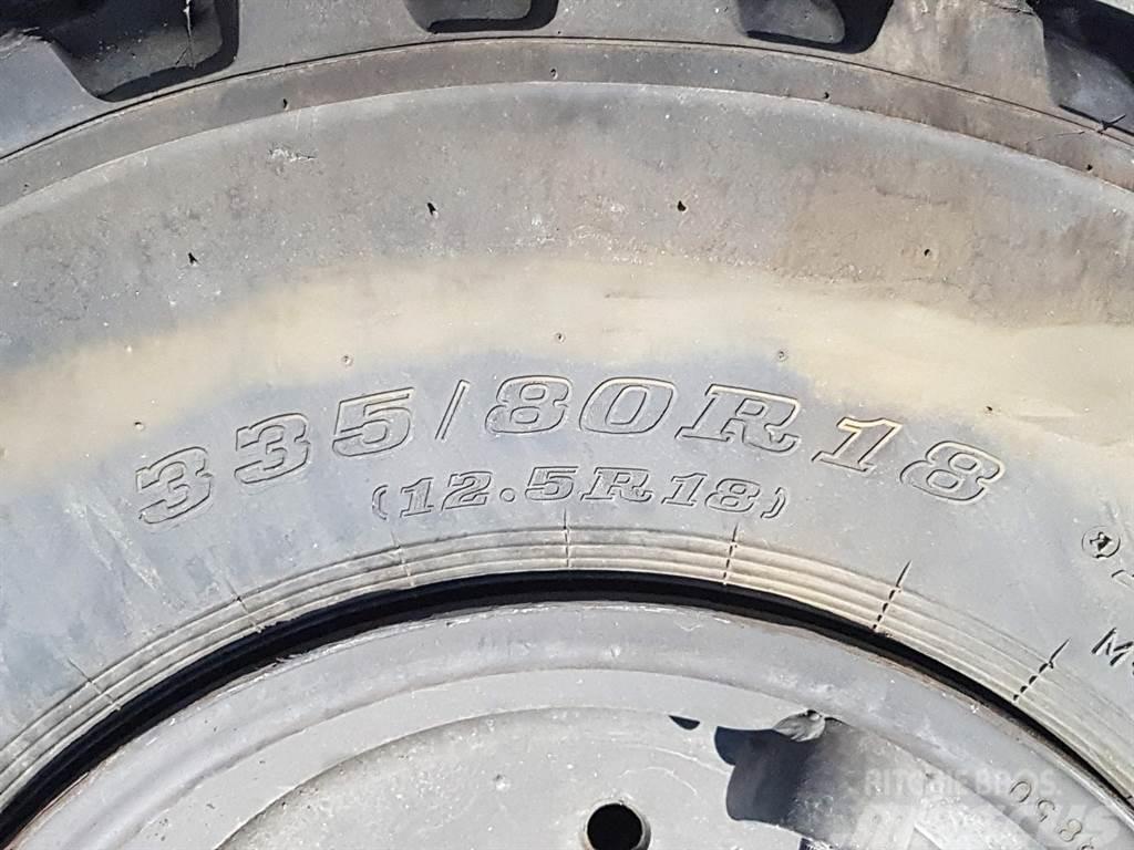Ahlmann AS50-Solideal 12.5-18-Dunlop 12.5R18-Tire/Reifen Gumiabroncsok, kerekek és felnik