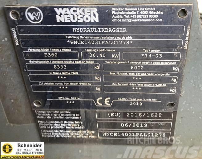 Wacker Neuson EZ 80 Közepes (midi) kotrók 7 t - 12 t