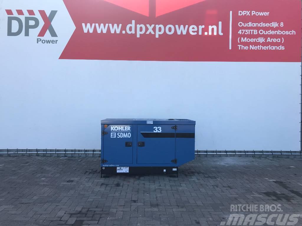 Sdmo K33 - 33 kVA Generator - DPX-17004 Dízel áramfejlesztők
